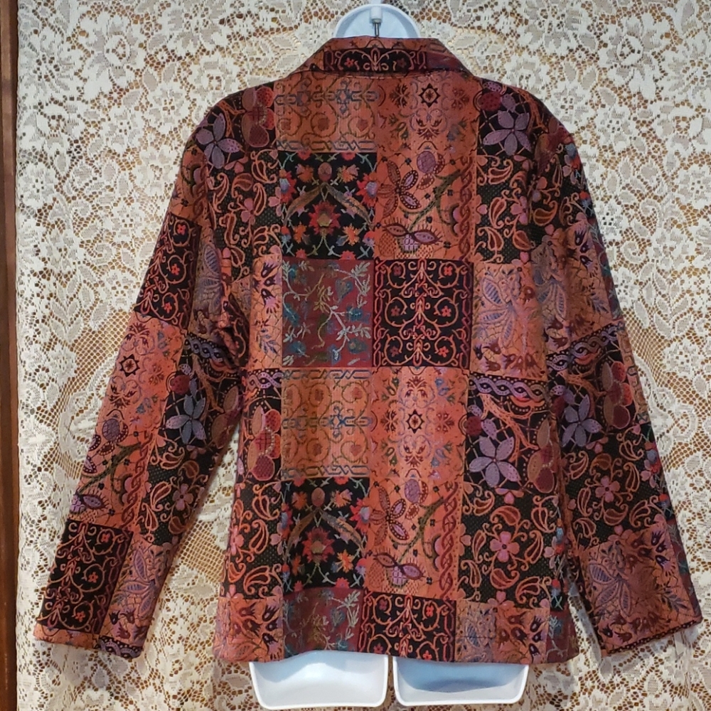Eclectic Patchwork Blazer/Jacket - image 3